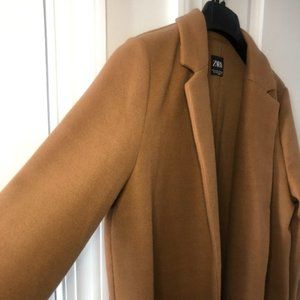 Zara Long Knit Trench